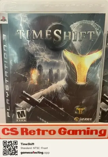 TimeShift PlayStation 3, NTSC box front
