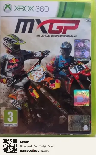 MXGP Xbox 360, Italy box front