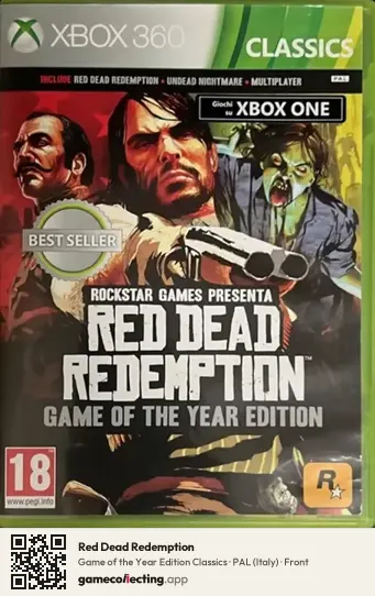 Red Dead Redemption Xbox 360, Italy box front