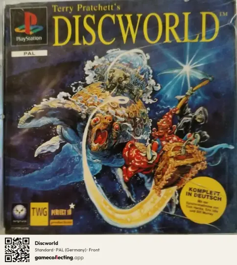 Discworld PlayStation, Germany box front