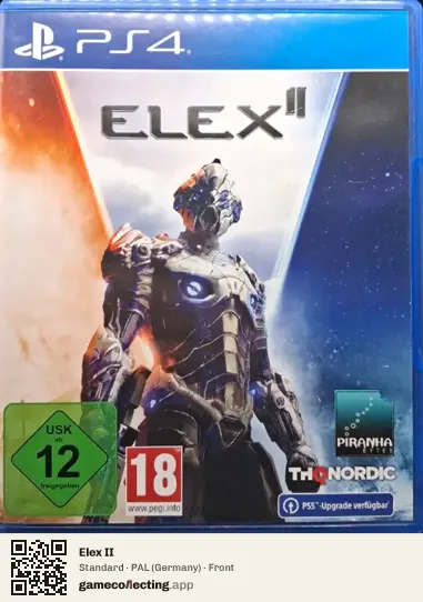 Elex II PlayStation 4, Germany box front