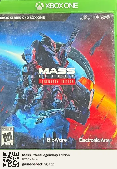 Mass Effect Legendary Edition Xbox Series X, NTSC box front