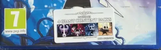 Hollow Knight, the PEGI square on its front