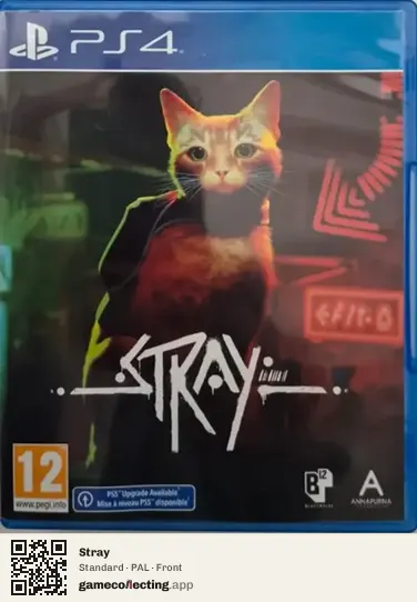 Stray PlayStation 4, PAL box front