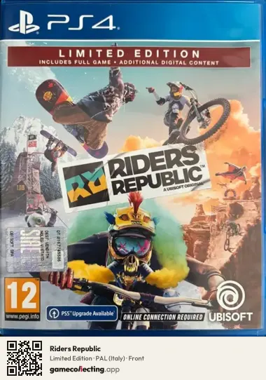 Riders Republic PlayStation 4, Italy box front