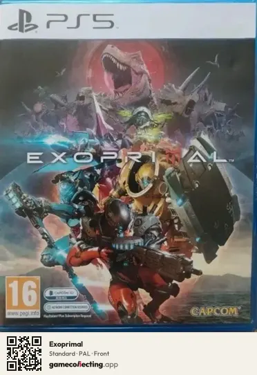 Exoprimal PlayStation 5, PAL box front
