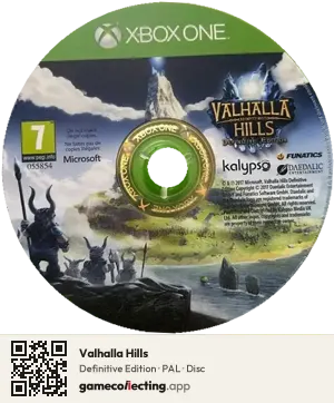 Valhalla Hills Xbox One, PAL disc