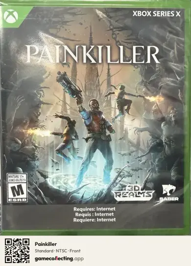 Painkiller Xbox Series X, NTSC box front