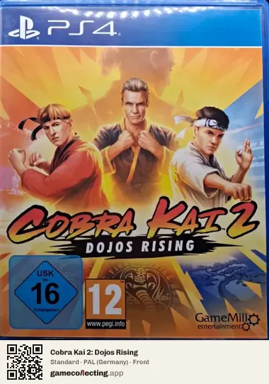 Cobra Kai 2: Dojos Rising PlayStation 4, Germany box front