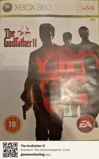 The Godfather II Xbox 360, United Kingdom box front