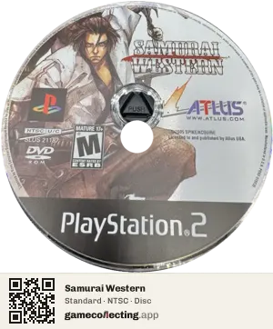 Samurai Western PlayStation 2, NTSC disc