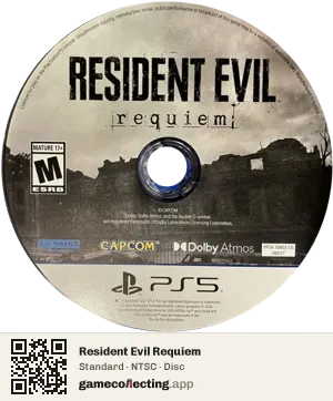 Resident Evil Requiem PlayStation 5, NTSC disc