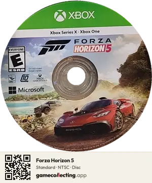 Forza Horizon 5 Xbox Series X, NTSC disc