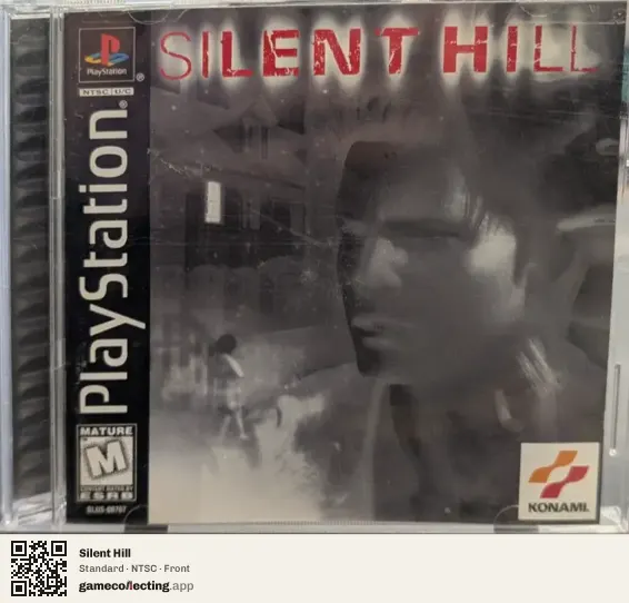 Silent Hill PlayStation, NTSC box front