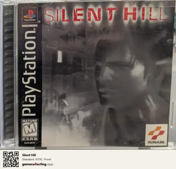 Silent Hill PlayStation, NTSC box front
