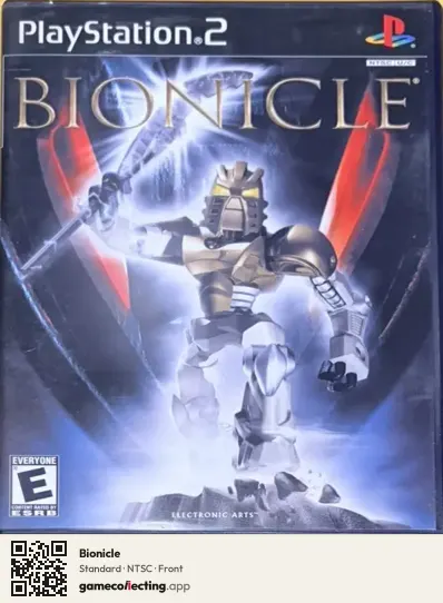 Bionicle PlayStation 2, NTSC box front