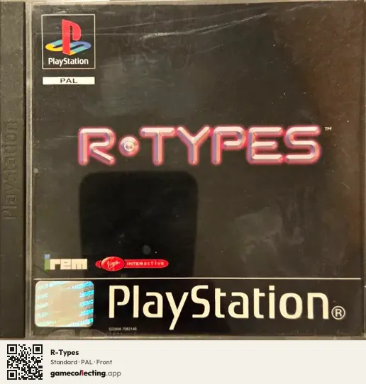 R-Types PlayStation, PAL box front