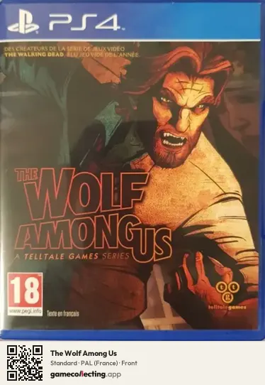 The Wolf Among Us PlayStation 4, France box front