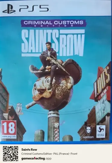 Saints Row PlayStation 5, France box front