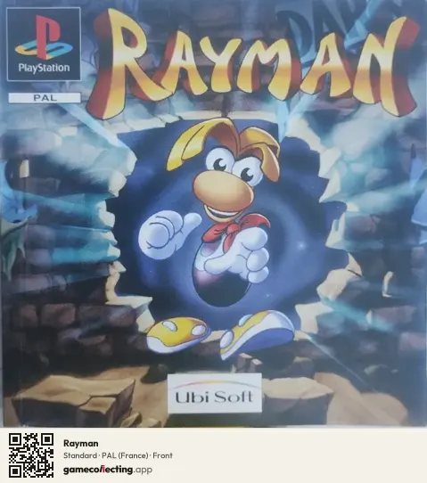 Rayman PlayStation, France box front