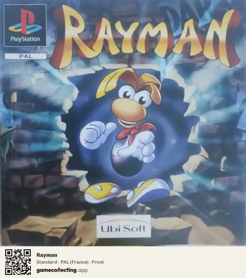 Rayman PlayStation, France box front