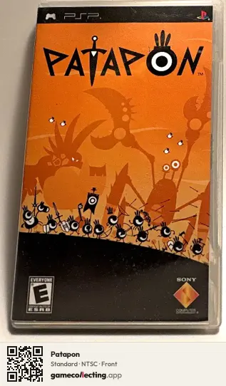 Patapon PlayStation Portable, NTSC box front