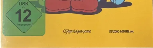 Cuphead, the USK square on its front
