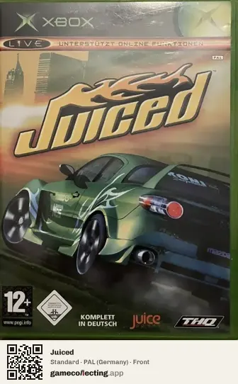 Juiced Xbox, Germany box front