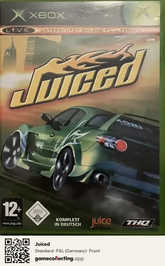 Juiced Xbox, Germany box front