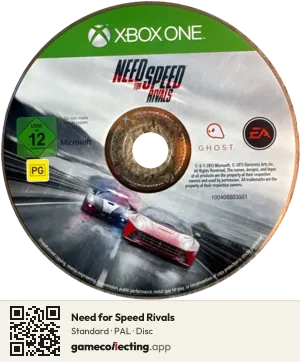 Need for Speed Rivals Xbox One, PAL disc
