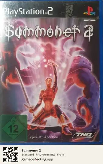 Summoner 2 PlayStation 2, Germany box front