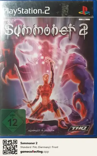 Summoner 2 PlayStation 2, Germany box front