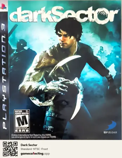 Dark Sector PlayStation 3, NTSC box front