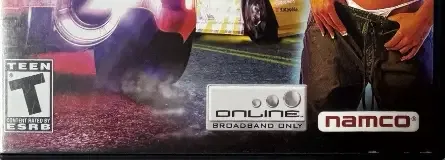 Street Racing Syndicate, the ESRB box on its front