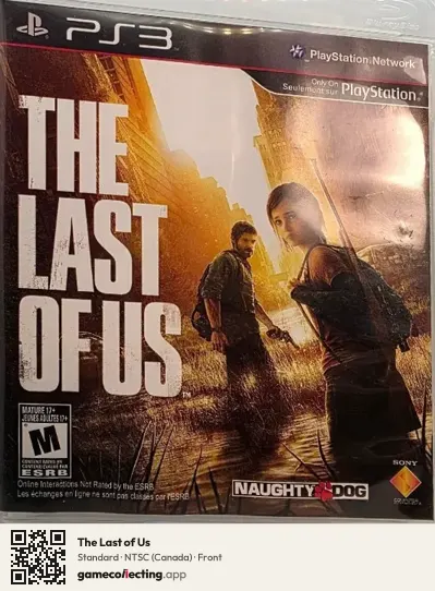 The Last of Us PlayStation 3, Canada box front