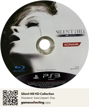 Silent Hill HD Collection PlayStation 3, Asia disc