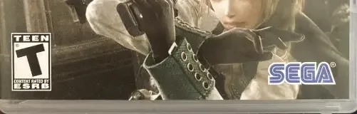 Resonance of Fate, the ESRB box on its front
