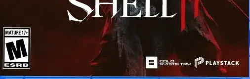 Mortal Shell II, the ESRB box on its front