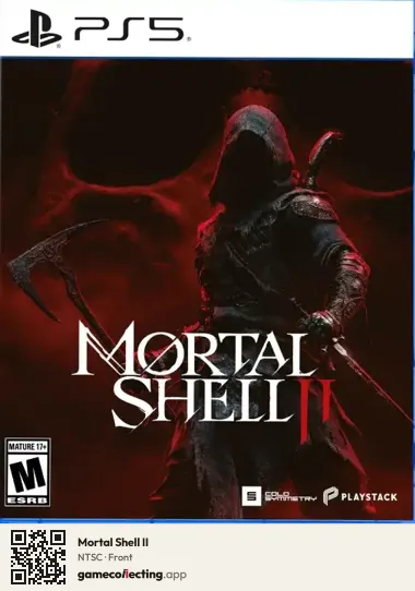 Mortal Shell II PlayStation 5, NTSC box front
