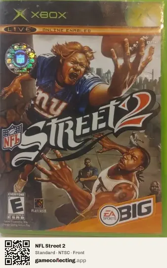 NFL Street 2 Xbox, NTSC box front