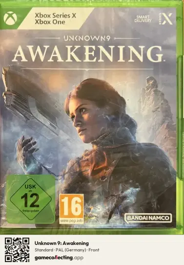 Unknown 9: Awakening Xbox Series X, Germany box front