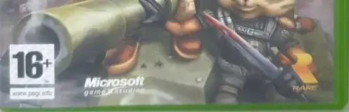 Conker: Live & Reloaded, the PEGI square on its front