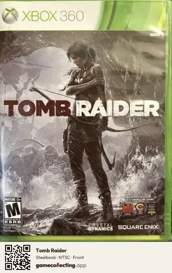 Tomb Raider Xbox 360, NTSC box front