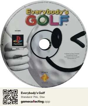 Everybody's Golf PlayStation, PAL disc