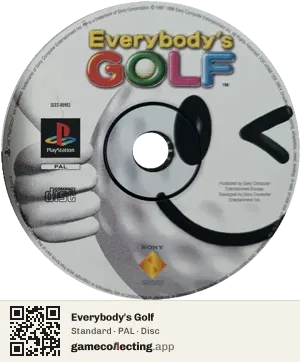 Everybody's Golf PlayStation, PAL disc