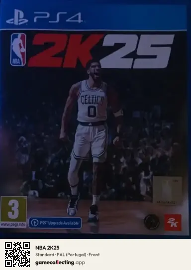 NBA 2K25 PlayStation 4, Portugal box front