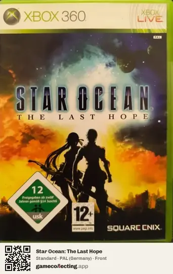 Star Ocean: The Last Hope Xbox 360, Germany box front