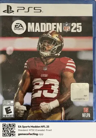 EA Sports Madden NFL 25 PlayStation 5, Canada box front