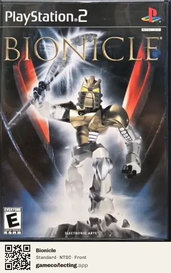 Bionicle PlayStation 2, NTSC box front