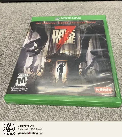 7 Days to Die Xbox One, NTSC box front